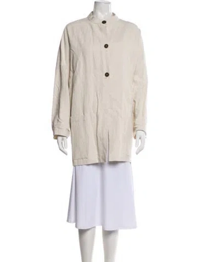 Pre-owned Dušan Jacket In Neutral