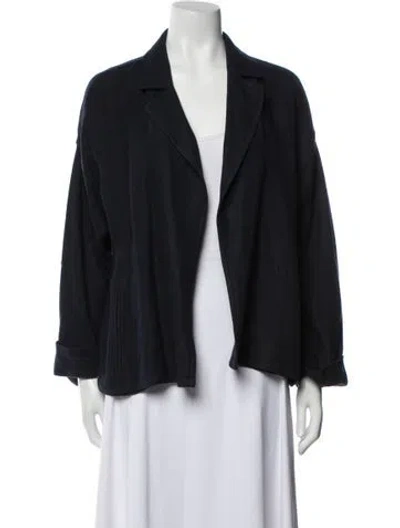 Pre-owned Dušan Linen Jacket In Blue