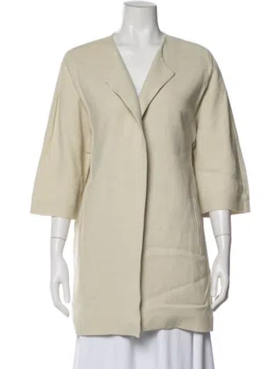 Pre-owned Dušan Linen In Neutral