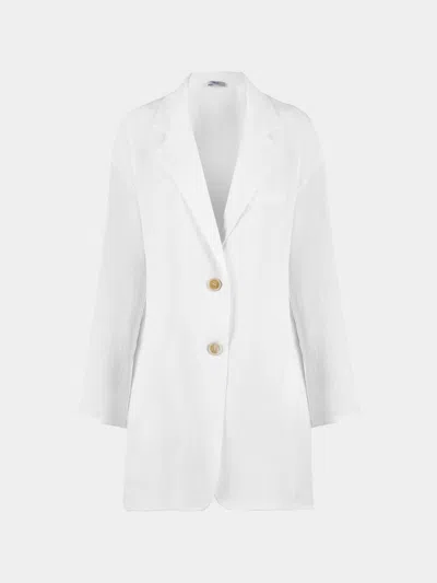 Dušan Linen Open-back Jacket Size: Xs