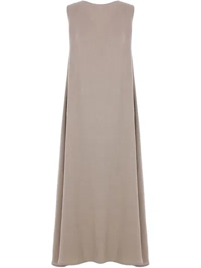 DUŠAN LINEN SLEEVELESS DRESS