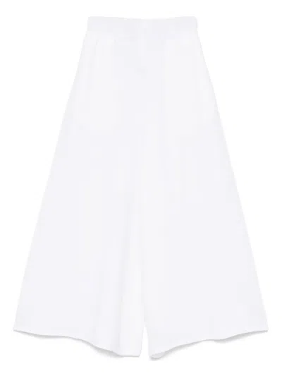 Dušan Linen Trousers In White