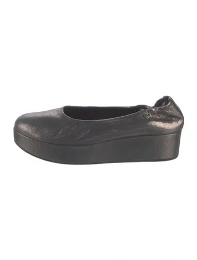 Pre-owned Dušan Mules In Gray