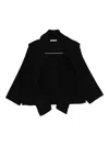 Dušan Open-front Jacket In Black