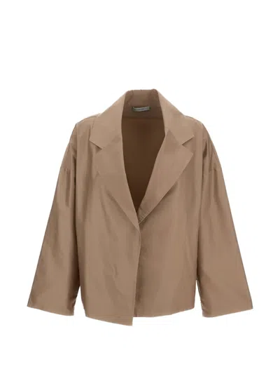Dušan Oversized Jacket In Neutral