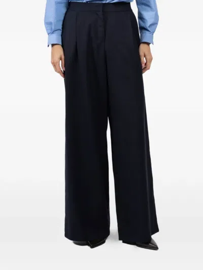 Dušan Pleated Trousers In Black