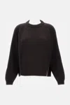 Dušan Ribbed Reglan Sweater In Gray
