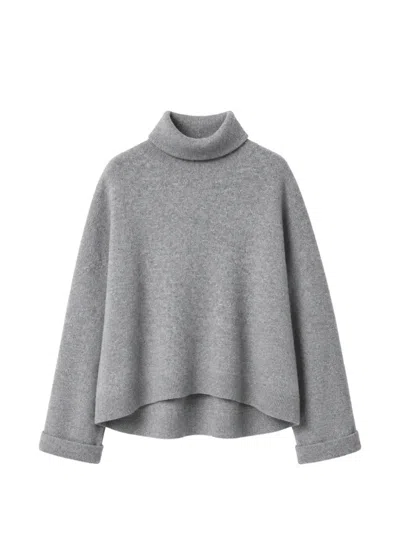Dušan Roll-neck Sweater In 그레이