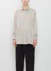 Dušan Silk Basic Shirt In Tortora