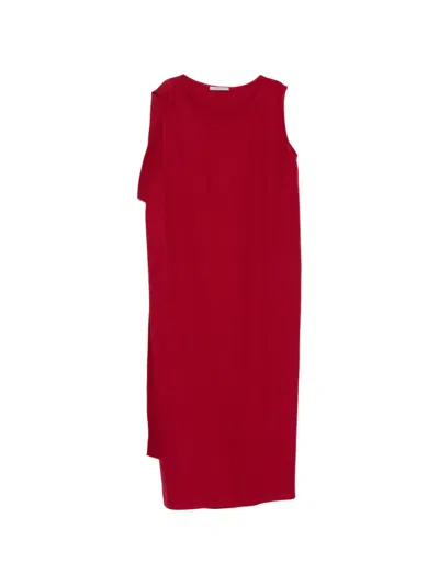 Dušan Sleeveless Maxi Dress In Red