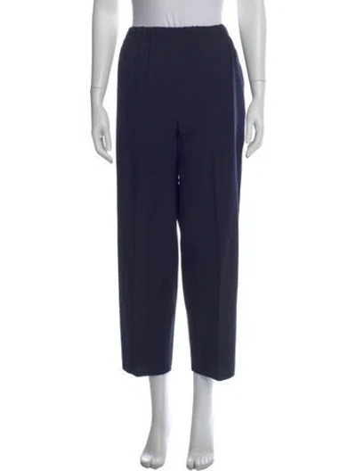 Pre-owned Dušan Straight Leg Pants In Blue