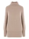 Dušan Turtleneck Ribbed-hem Sweater In Neutral
