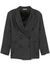 Dušan Virgin Wool Blazer In Green