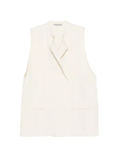 Dušan Welt-pocket Gilet In White