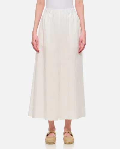 Dušan White Wide Pants