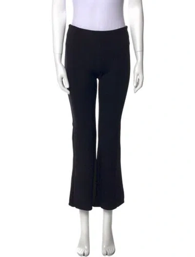 Pre-owned Dušan Wide Leg Pants In Black