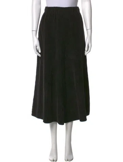 Pre-owned Dušan Wide Leg Pants In Black