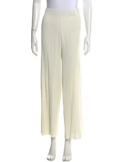 Pre-owned Dušan Wide Leg Pants In Neutral