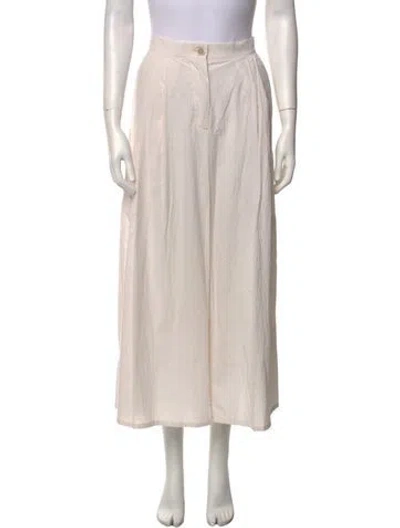 Pre-owned Dušan Wide Leg Pants W/ Tags In Neutral