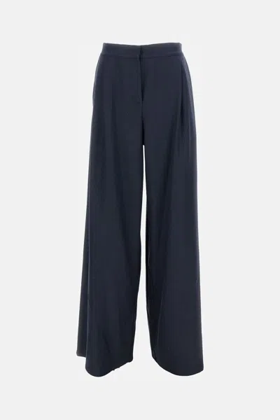 Dušan Wide Trousers In Blue