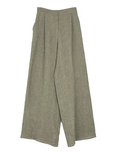 Dušan Women's Full Pants In Military In Green