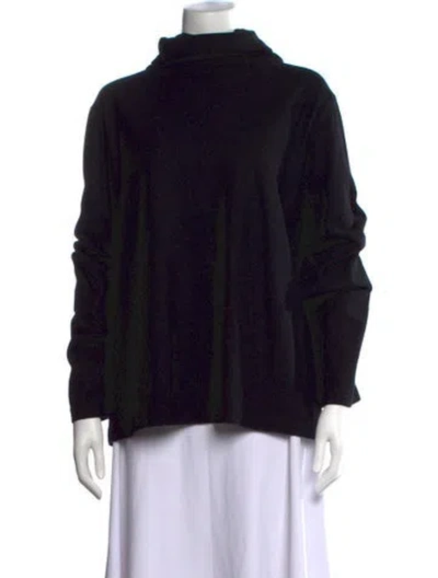Pre-owned Dušan Wool Turtleneck Sweater In Black