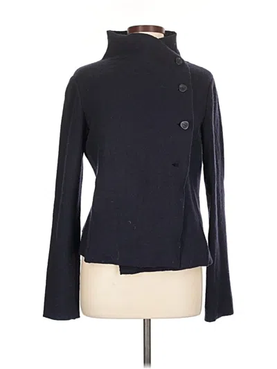 Pre-owned Duarte No. Q65 Wool Cardigan Sweater In Blue