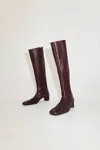 Dubié Women's Chata Boots In Wine In Pink