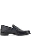 Duca Heritage Monaco Leather Loafers In Black