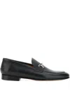 Duca Heritage Vasco Lord Leather Loafers In Black