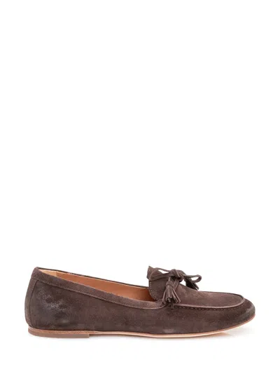 Ducanero Classic Moccasins With Tassels In Espresso