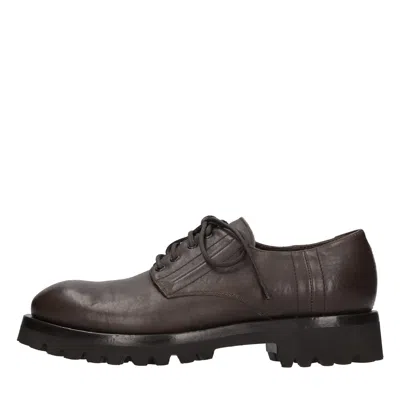 Ducanero Flat Shoes Brown In Marrone Scuri