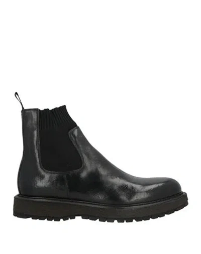 Ducanero Man Ankle Boots Black Size 11 Leather