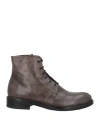 Ducanero Man Ankle Boots Chocolate Brown Size 6 Leather