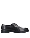 Ducanero Man Lace-up Shoes Black Size 6 Calfskin