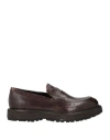Ducanero Man Loafers Dark Brown Size 11 Leather