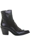 Ducanero Pointed-toe Ankle Boots In Black