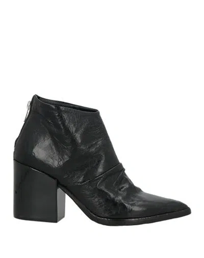 Ducanero Woman Ankle Boots Black Size 8 Leather