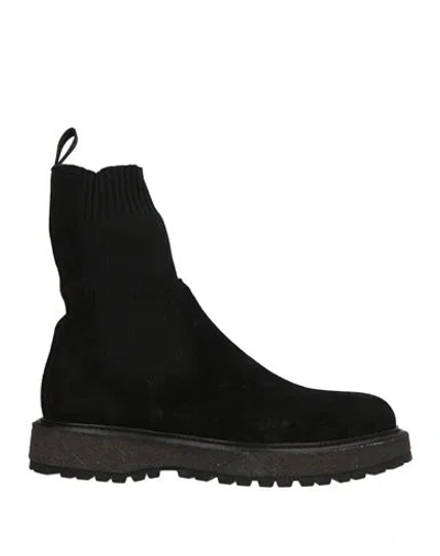Ducanero Woman Ankle Boots Black Size 8 Leather