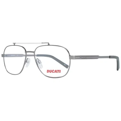 Ducati Gray Metal Glasses Men's (frames)