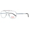 Ducati Gray Metal Glasses Men's (frames) In Silver