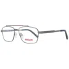 Ducati Gray Metal Glasses Men's (frames) In Silver