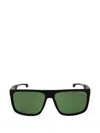 Ducati X Carrera Rectangular-frame Sunglasses In Black