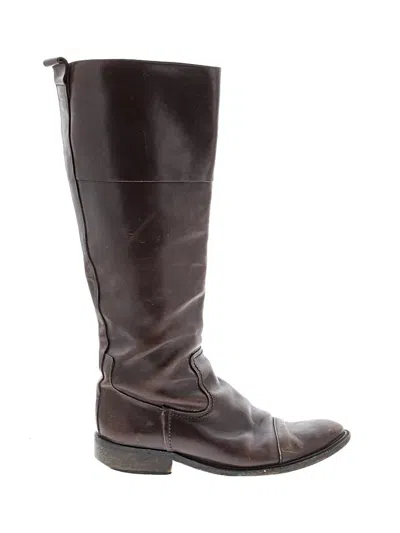 Pre-owned Duccio Del Duca Boots In Brown