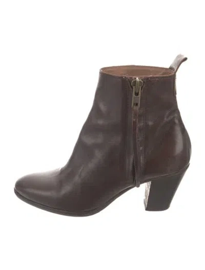 Pre-owned Duccio Del Duca Leather Boots In Brown