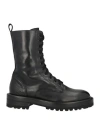 Duccio Del Duca Man Boot Black Size 8 Leather