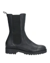 Duccio Del Duca Woman Ankle Boots Black Size 6.5 Leather