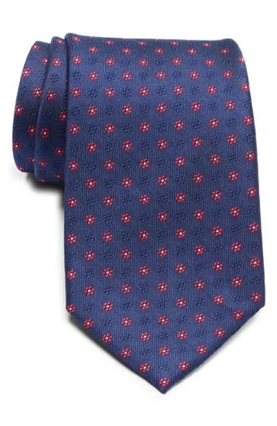 Duchamp Floral Silk Tie