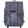 Duchamp Foldover Rubberized Backpack