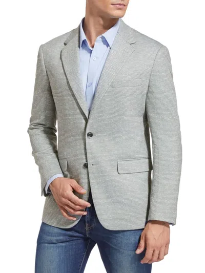 Duchamp London Men's Plaid Check Slim Fit Sportcoat In Gray